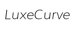 LuxeCurve - logo